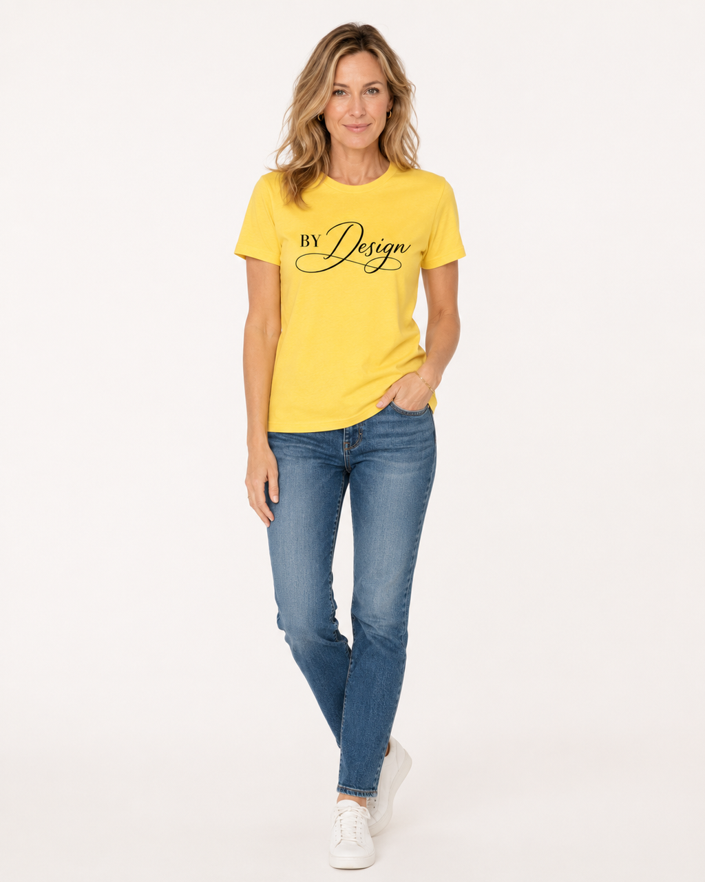 By Design Tee - Yellow
