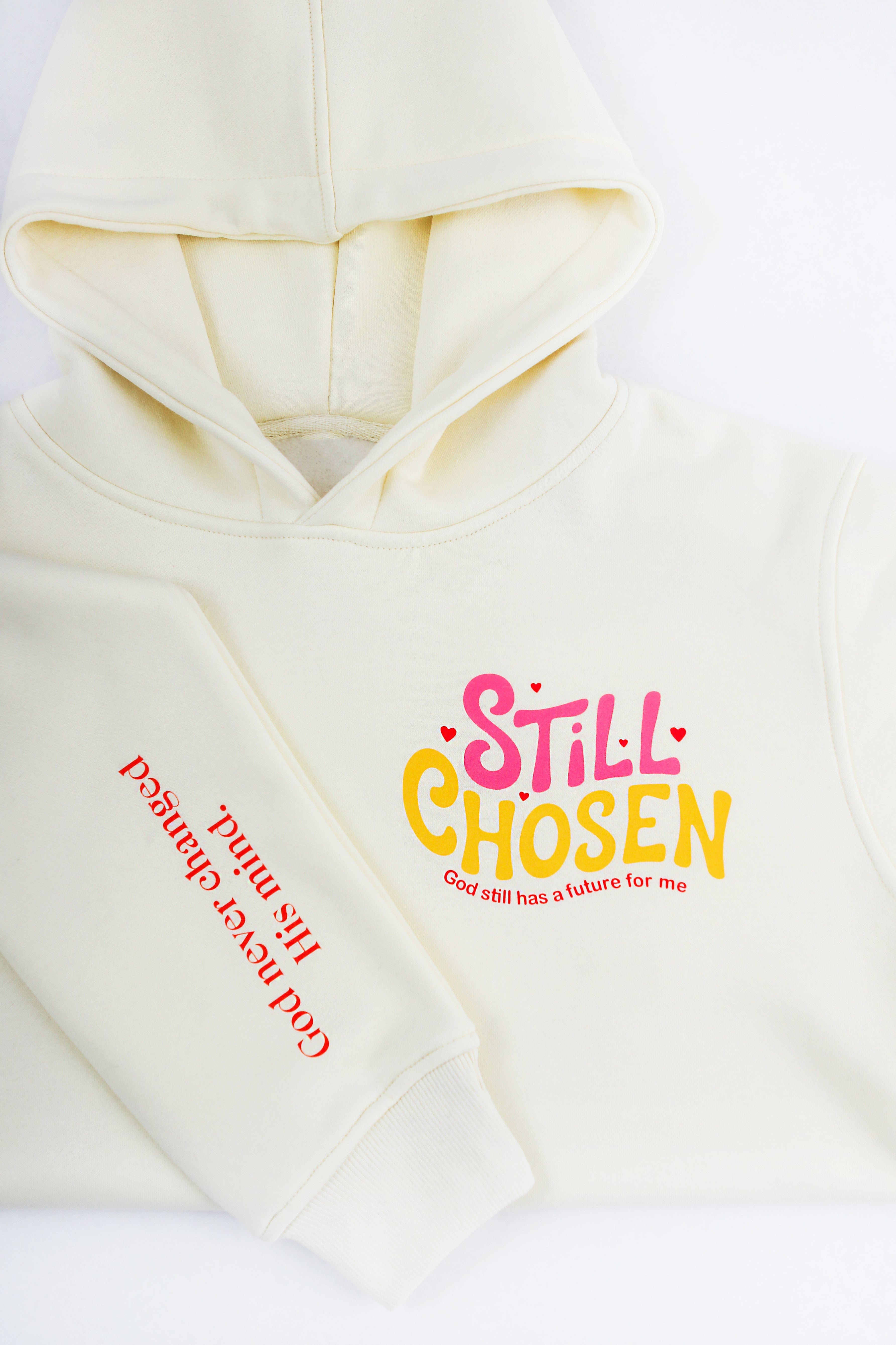 The Consecrated Cream Hoodie
