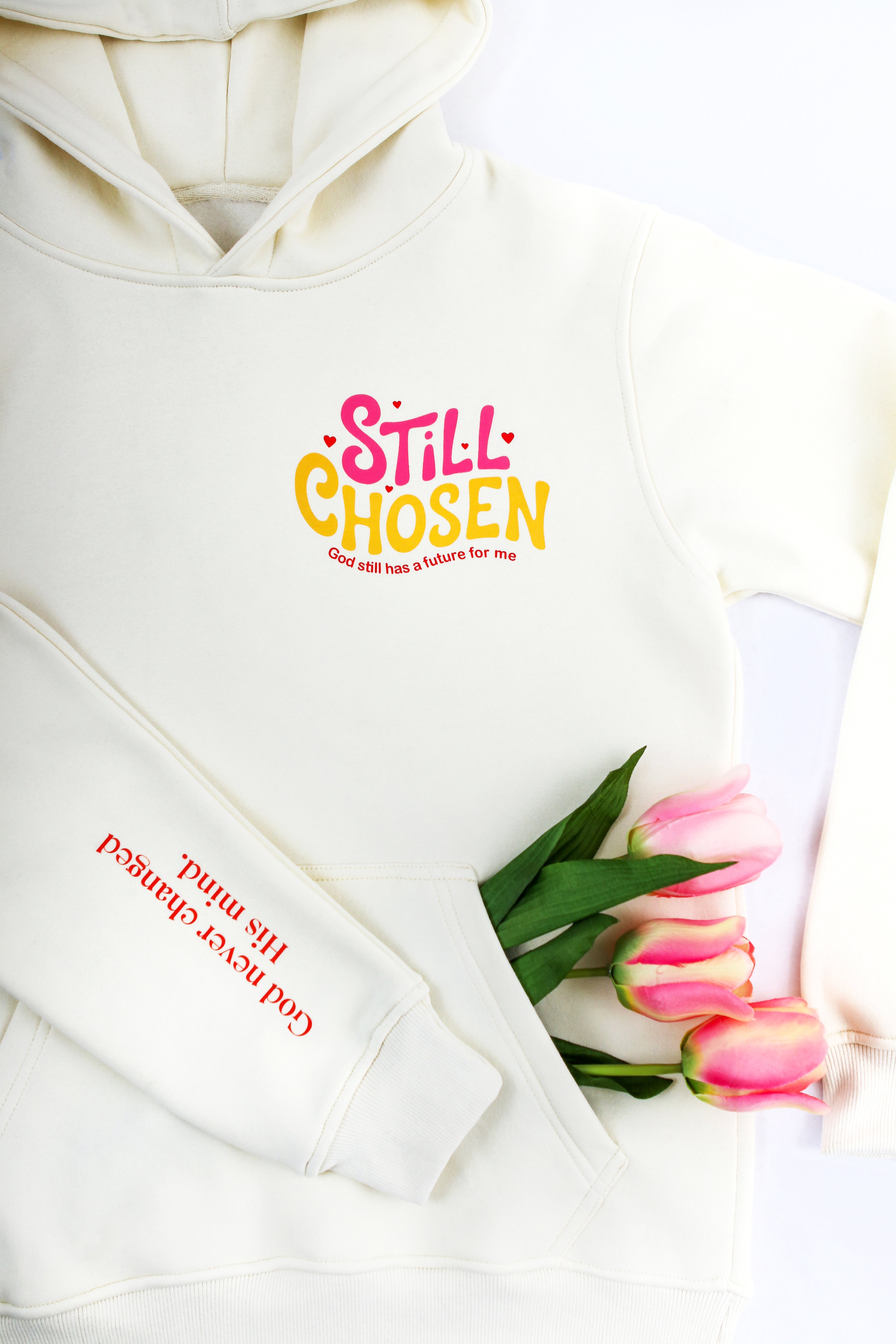 The Consecrated Cream Hoodie