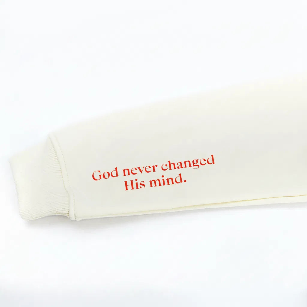 The Consecrated Cream Hoodie